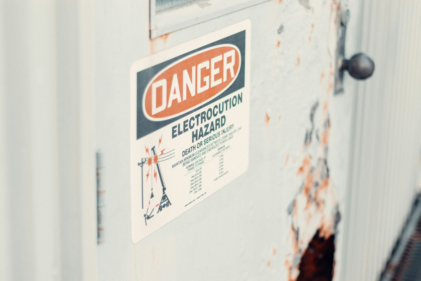 Electrical disconnection works